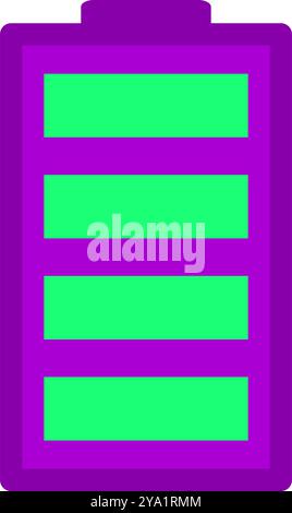 Battery. Battery icon. Battery symbol. Stock Vector