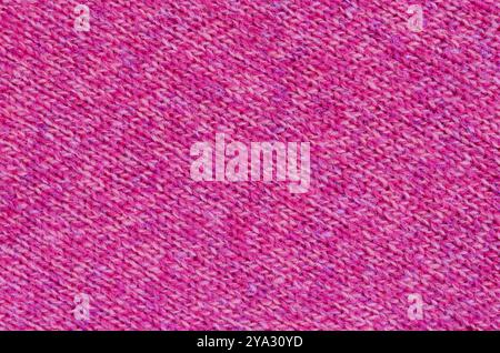Abstract Background Texture Of Knitted Pink Wool Fabric Stock Photo