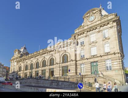 Sao bento railway station in porto portugal Stock Photo