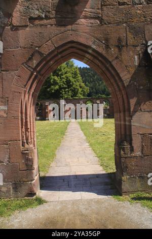 Monastery ruins in hirsau near calw in the black forest Stock Photo