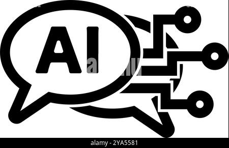 Generative AI Robot Chatbot Icon Stock Vector Image & Art - Alamy