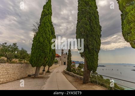 Monastery and church of Our Lady of the Angels, place of worship Stock Photo