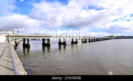 Around the UK - Tay Road Bridge, Dundee Stock Photo