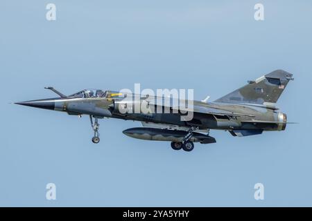 N634AX  Dassault Mirage F1CT from the Airborne Tactical Advantage Company (ATAC) Landing at Luke Air Force Base Arizona Stock Photo