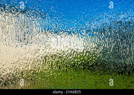 Abstract background taken through frosted glass Stock Photo