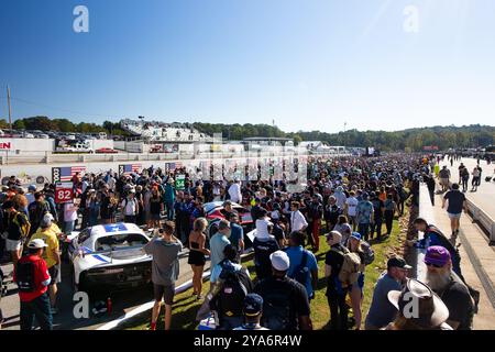 Grid during the 2024 Motul Petit Le Mans, 11th round of the 2024 IMSA SportsCar Championship, from October 10 to 12, 2024 on the Michelin Raceway Road Atlanta in Braselton, Georgia, United States of America - Photo Joao Filipe/DPPI Credit: DPPI Media/Alamy Live News Stock Photo