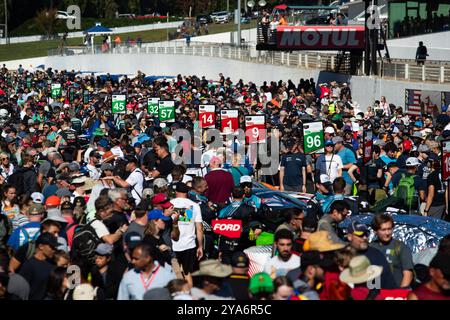 Grid during the 2024 Motul Petit Le Mans, 11th round of the 2024 IMSA SportsCar Championship, from October 10 to 12, 2024 on the Michelin Raceway Road Atlanta in Braselton, Georgia, United States of America - Photo Joao Filipe/DPPI Credit: DPPI Media/Alamy Live News Stock Photo