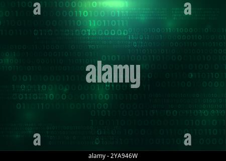 Binary code digits background, cyber security vector backgrounds Stock ...
