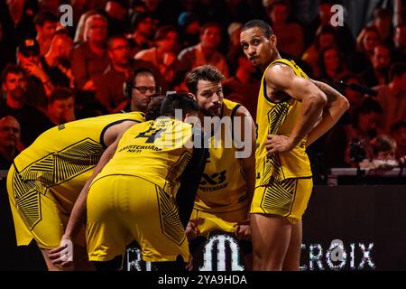 Amsterdam, Netherlands. 12th Oct, 2024. AMSTERDAM, NETHERLANDS - OCTOBER 12: during the FIBA 3x3 World Tour Amsterdam 2024 match between Amsterdam and Ulaanbaatar at Gasthouder on October 12, 2024 in Amsterdam, Netherlands. (Photo by Edwin J.H. de Vries/Orange Pictures) Credit: Orange Pics BV/Alamy Live News Stock Photo