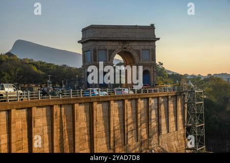 Hartbeespoort dam in northwest province south africa Stock Photo