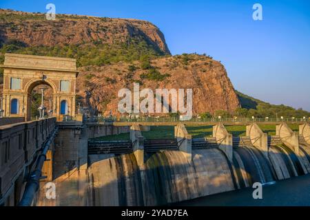 Hartbeespoort dam in northwest province south africa Stock Photo