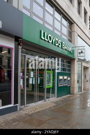 London, UK - March, 22, 2024 : Lloyds bank branch in London. Lloyds Bank plc is a British retail and commercial bank with branches in England and Wale Stock Photo