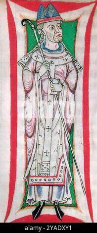 Pope Gregory VII Illustration Stock Photo - Alamy