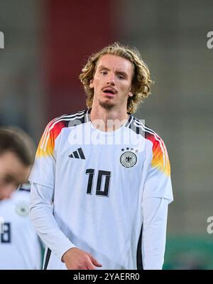 Nick Woltemade Deutschland U21 10 Erzielt Das Tor Zum 1 0 Deutschland Nick Woltemade Dfb U21 Nr10 In The Em Match Germany U21 Bulgaria 2 1 U 21 European On Oct 11 2024 In Regensburg Germany Season 20242025 Peter Schatz 2yaerr0 