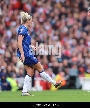 Captain Millie Bright during the Barclays FA Women's Super League match between Arsenal and Chelsea at the Emirates Stadium, London on Saturday 12th October 2024. (Photo: Jade Cahalan | MI News) Credit: MI News & Sport /Alamy Live News Stock Photo