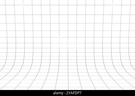 abstract curved perspective grid lines layout design Stock Vector Image ...