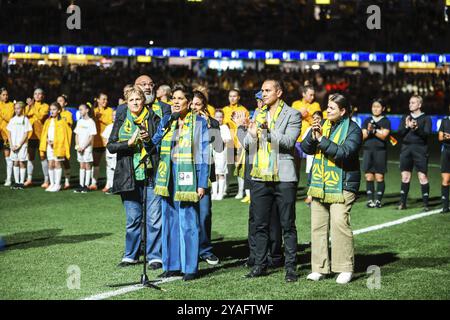 MELBOURNE, AUSTRALIA, JULY 14 : Australia Vs France World Cup 2023 Send Off Friendly Match on 14th July 2023 Stock Photo