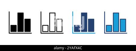 Growing graph Icon. Chart icon. diagram icon Stock Vector