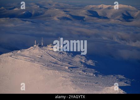 The winter summit of Mt Washington, New Hampshire Stock Photo - Alamy