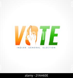 indian national voting finger background with ashoka chakra design ...