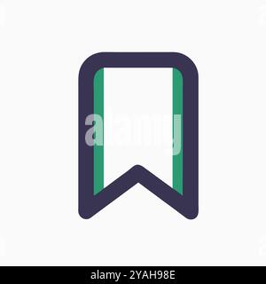 Bookmark Icon Stock Vector