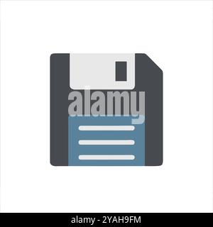 Disk Icon Stock Vector