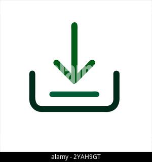 Download Icon Stock Vector