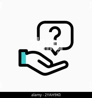 Question Mark Icon Stock Vector