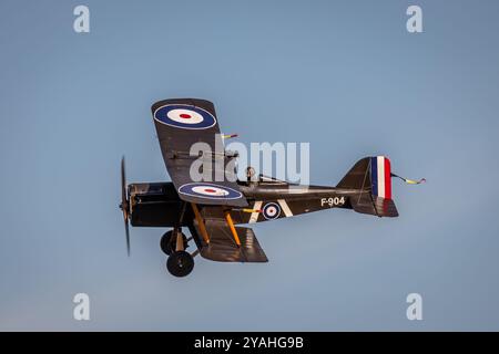 RAF SE5a 'F904', Old Warden Airfield, Biggleswade, Bedfordshire, England, UK Stock Photo