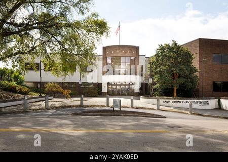 Knoxville, TN, USA-Sept. 18, 2024: Knox County Health Department, Dameron Avenue. Stock Photo