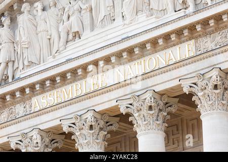 The National Assembly in Paris, France. Photo credit: Sam Mellish Stock Photo