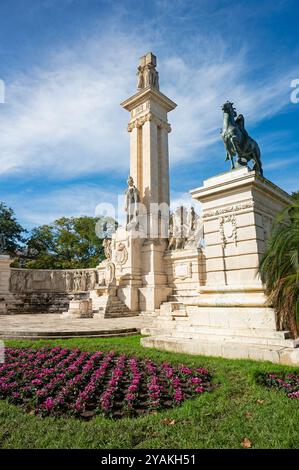 Monument to the Constitution of 1812 or in spanish Monumento a la Constitución de 1812 in Cadiz Stock Photo