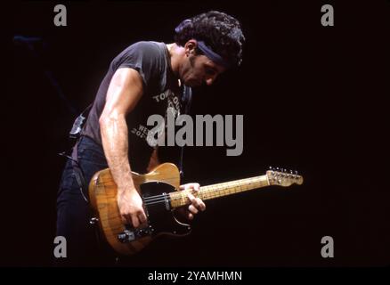 DETROIT - JULY 30: American singer-songwriter Bruce Springsteen during ...