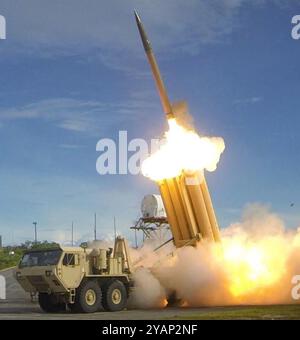 Terminal High Altitude Area Defense (THAAD), a U.S. anti-ballistic ...