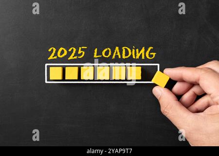 Countdown new year 2025 Stock Photo