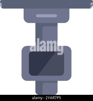 Modern security camera monitoring, providing safety and security with advanced surveillance technology Stock Vector
