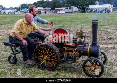 Steam Engine Rally and Country Fair Weeting Stock Photo