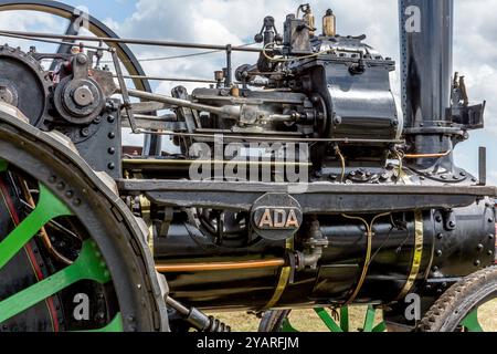 Steam Engine Rally and Country Fair Weeting Stock Photo