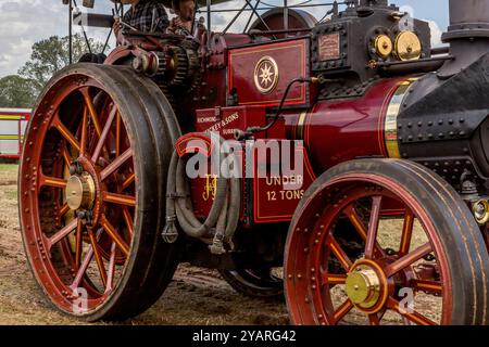 Steam Engine Rally and Country Fair Weeting Stock Photo