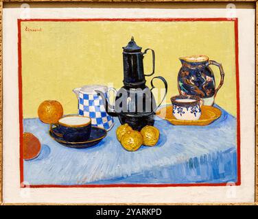 Still Life with Coffee Pot, 1888, Vincent Van Gogh (1853-1890