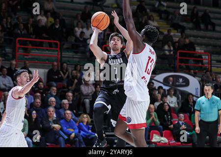 # 7 Leonardo Candi (Bertram Derthona Basket Tortona) during Bertram ...