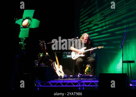 Robert Plant performs live featuring Suzi Dian the saving grace tour in Turin, Italy Stock Photo