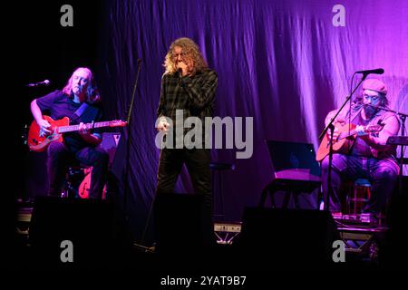 Robert Plant performs live featuring Suzi Dian the saving grace tour in Turin, Italy Stock Photo