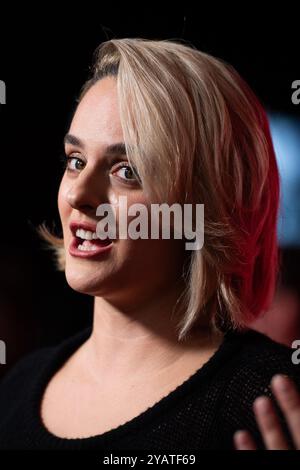 London, UK. 15th Oct, 2024. Noemie Merlant attending The Balconettes Premiere (Les Femmes au Balcon) during the 68th BFI London Film Festival at the Royal Festival Hall in London, England on October 15, 2024. Photo by Aurore Marechal/ABACAPRESS.COM Credit: Abaca Press/Alamy Live News Stock Photo