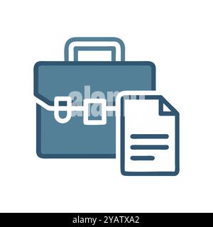 portfolio Icon vector art image. Stock Vector