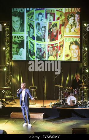 Peter Kraus live on Rockin' 85!, the big birthday concert 2024 tour at Berlin's Friedrichstadtpalast on 14 October 2024 Stock Photo