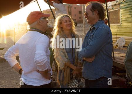 Rock the Kasbah Year : 2015 USA Director : Barry Levinson Barry Levinson, Kate Hudson, Bill Murray Shooting picture Stock Photo