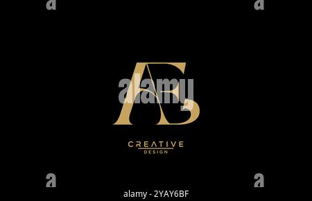 AE, EA, Abstract Letters Logo Monogram Stock Vector