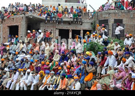 India, Punjab, Anandpur Sahib, Hola Mohalla festival Stock Photo