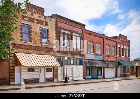 Depew. Oaklahoma on route 66 Stock Photo